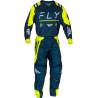 MAILLOT CROSS FLY F-16 BLEU/JAUNE FLUO Maillot moto cross