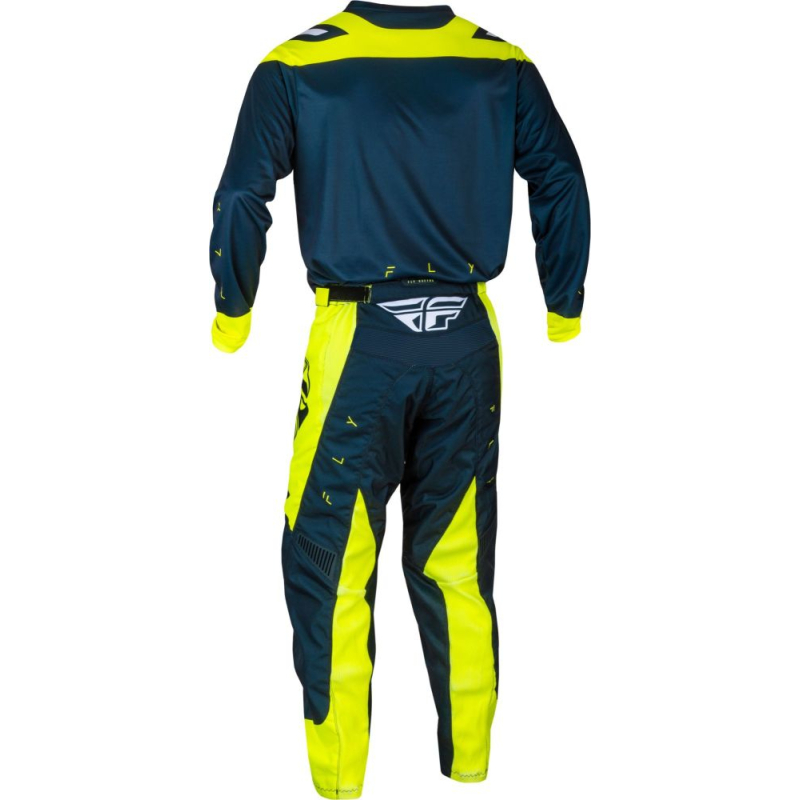 MAILLOT CROSS FLY F-16 BLEU/JAUNE FLUO Maillot moto cross