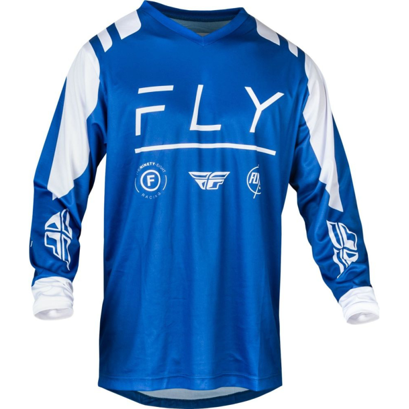 MAILLOT CROSS FLY F-16 BLEU/BLANC Maillot moto cross