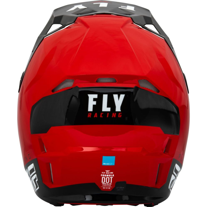 CASQUE FLY FORMULA CP SLANT ROUGE/NOIR/BLANC Casque moto cross