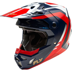 CASQUE CROSS FLY FORMULA CP KRYPTON ROUGE/BLANC/GRIS