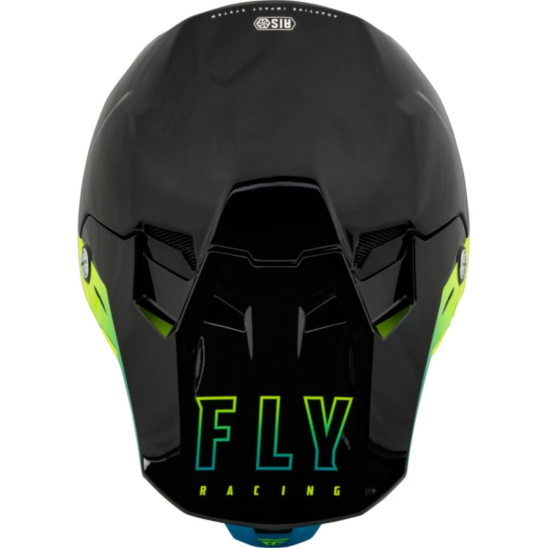 CASQUE FLY CARBONE FORMULA CC CENTRUM NOIR/BLEU/JAUNE FLUO Casque moto cross