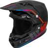 CASQUE FLY CARBONE FORMULA CC CENTRUM S.E. AVENGE NOIR/SUNSET Casque moto cross