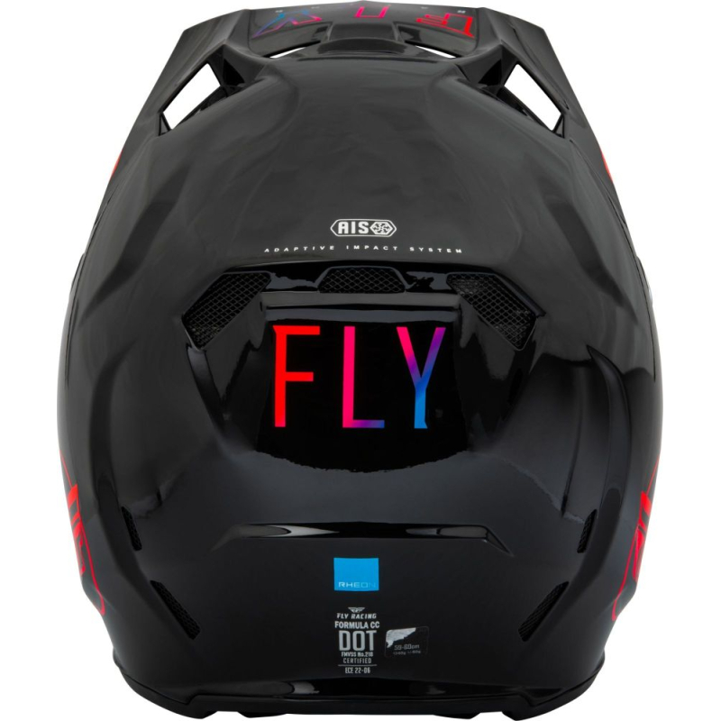 CASQUE FLY CARBONE FORMULA CC CENTRUM S.E. AVENGE NOIR/SUNSET Casque moto cross