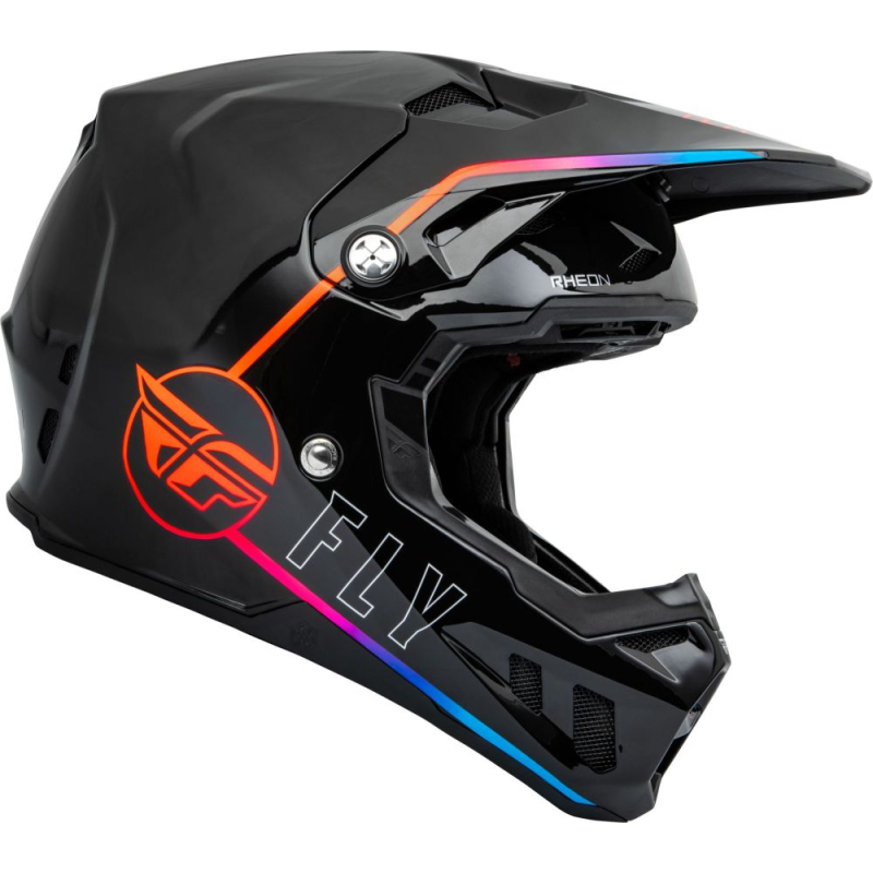 CASQUE FLY CARBONE FORMULA CC CENTRUM S.E. AVENGE NOIR/SUNSET Casque moto cross