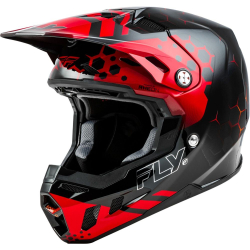 CASQUE CROSS FLY CARBONE FORMULA CC TEKTONIC NOIR/ROUGE