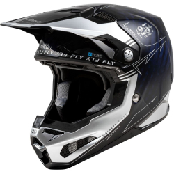 CASQUE CROSS FLY FORMULA S CARBON LEGACY BLEU CARBONE/GRIS Casque moto cross