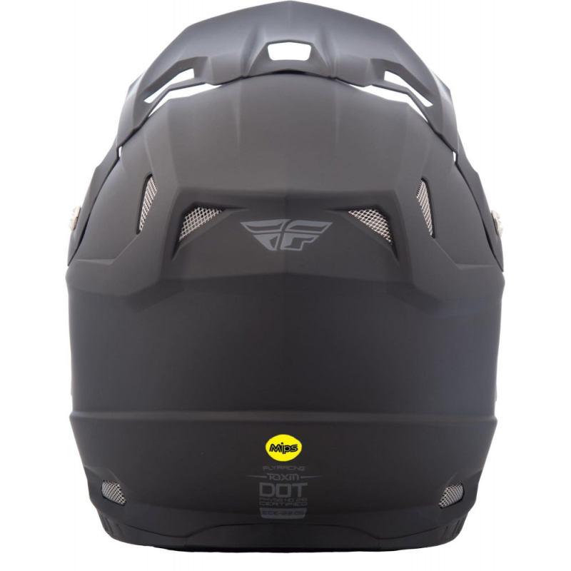 CASQUE FLY TOXIN 2021 NOIR MAT Casque cross enfant