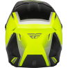CASQUE FLY KINETIC VISION JAUNE FLUO/NOIR Casque moto cross
