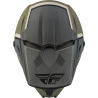 CASQUE FLY KINETIC VISION VERT OLIVE MAT/GRIS Casque moto cross