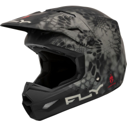 CASQUE CROSS FLY KINETIC S.E. KRYPTEK GRIS/NOIR MAT